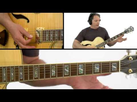 Jazz Standards Guitar Lesson #4 - Chord Studies - Brad Carlton