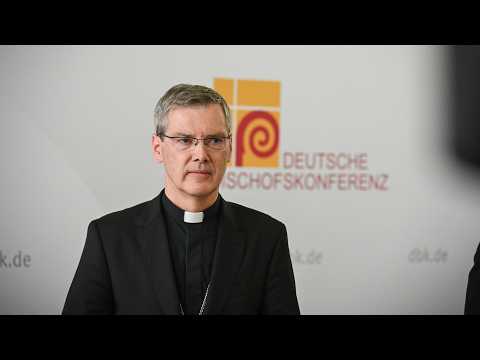 Bischof Wilmer stellt sich als neuer Vorsitzender der Deutschen Bischofskonferenz vor