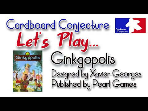 Let’s play … Ginkgopolis (solo) with Cardboard Conjecture 