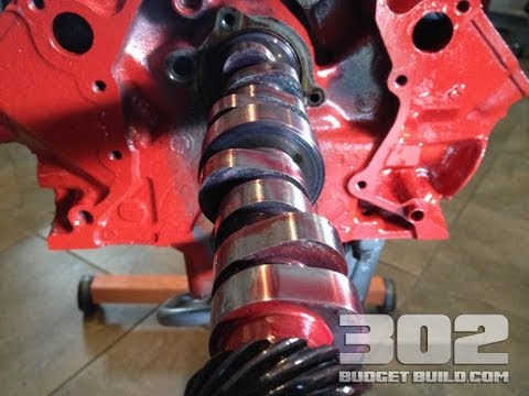 How to install a camshaft in a Small Block Ford 302 5.0 | E303 Cam Install