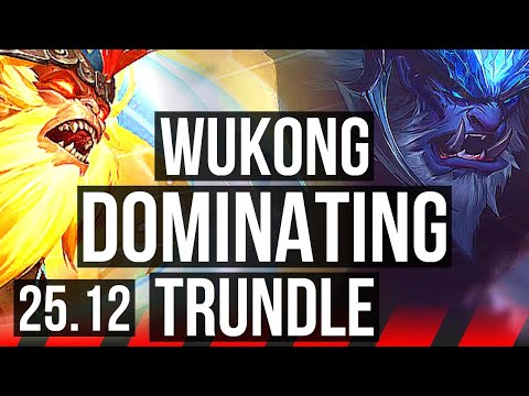 WUKONG vs TRUNDLE (TOP) | Dominating | EUW Master | 25.12