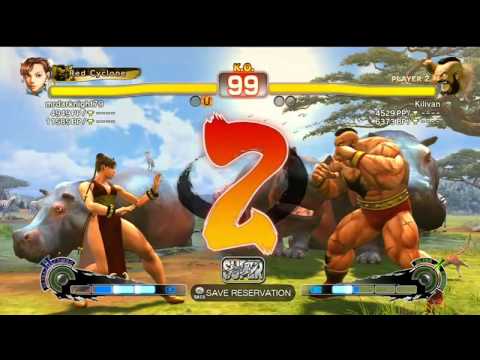 SSF4: mrdarknight79 (Chun-Li) VS kilivan (Zangief)
