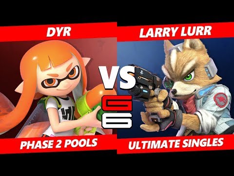 Genesis 6 SSBU - dyr (Inkling) VS Larry Lurr (Fox) Smash Ultimate R2 Pools