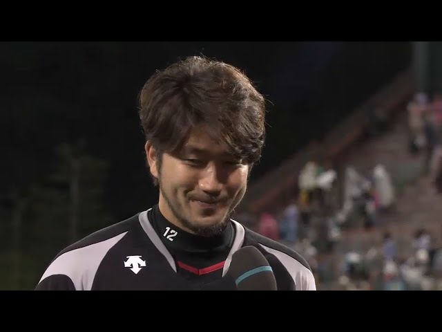 マリーンズ・石川投手ヒーローインタビュー 2015/6/23 F-M