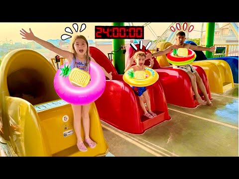 KUZEY ELİF DUBAİ AQUAPARK VLOG ‼️ 24 SAAT AQUPARK VLOG !!