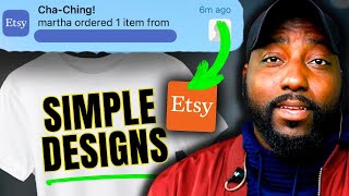 Simple Tshirt Designs that Sales on Etsy Print on Demand Kittl Tutorial
