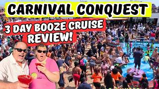 CARNIVAL CONQUEST Booze Cruise: Floating Frat Party or Fun? (Honest 3 Day Review)