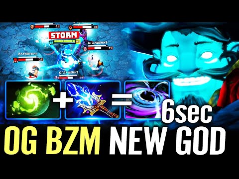 🔥 OG BZM Storm Spirit NEW GOD MID — Aghanim + Refresher 6SEC Black Hole Counter CK Dota 2 Pro