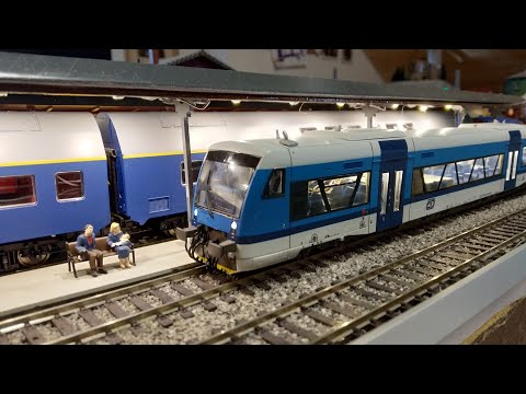 Vlak ČD RegioSpider - Stadler Regio-Shuttle model H0