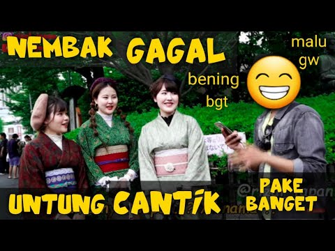 GAGAL NEMBAK CEWEK JEPANG MALAH BIKIN NGAKAK..!!!