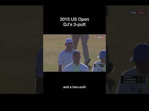 Dustin Johnson’s infamous 3-putt