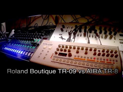 Roland Boutique TR-09 vs ARIA TR-8