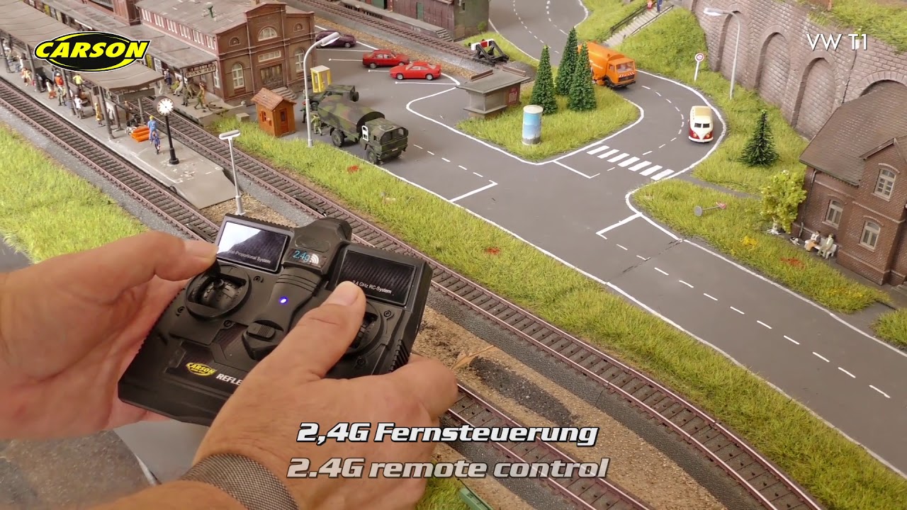 RC auto CARSON VW T1 Bus Pritsche