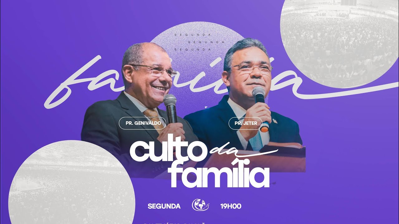 O CUIDADO DE JESUS COM AS FAMÍLIAS - PR. JETER MARINHO - 20/01/2025