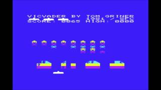 VICvader for the Commodore VIC-20 / Commodore VC-20