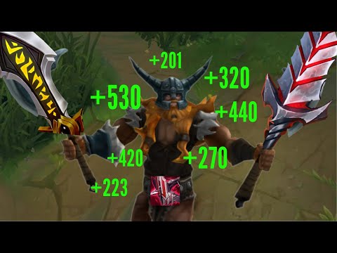 Olaf  ANTI TANK  Max Lifesteal