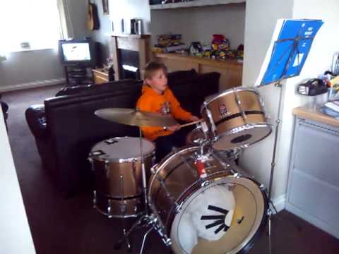 Danny playing Straight 8th Groove