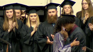 Waffle House victim's mother receives daughter's diploma