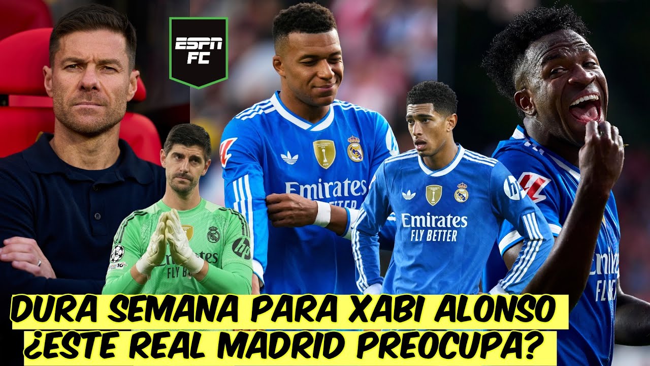 DURA SEMANA PARA EL REAL MADRID. Derrota vs Liverpool en Champions y empate en La Liga | ESPN FC