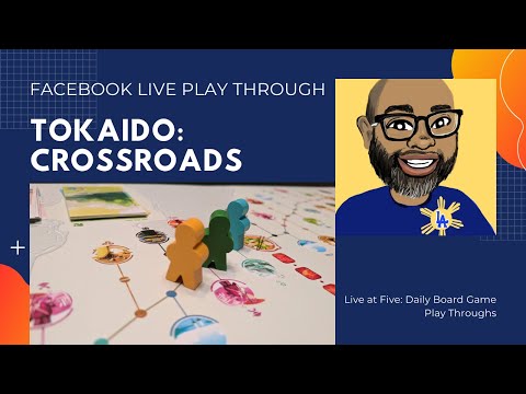 Tokaido (With Crossroads Expansion) Live Play Through