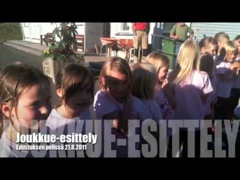 TP-47 T03-04 edustusjoukkueen pelin joukkue-esittelyssä 2011