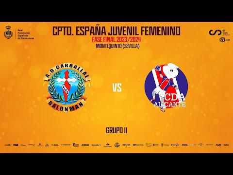 Fase Final Juvenil femenino - CALFRIMA CARBALLAL - FUNDACION AGUSTINOS ALICANTE