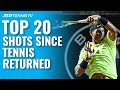Top 20 Shots Since Tennis Returned in 2020!