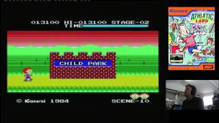 Retro Computer Game (Athletic Land MSX 1) Pickup & Play 26th November 2013