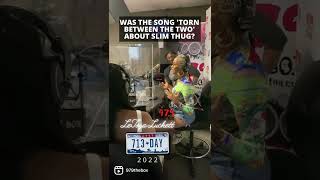 Letoya Luckett TORN BETWEEN THE TWO&quot; SONG ABOUT SLIM THUG? #shorts