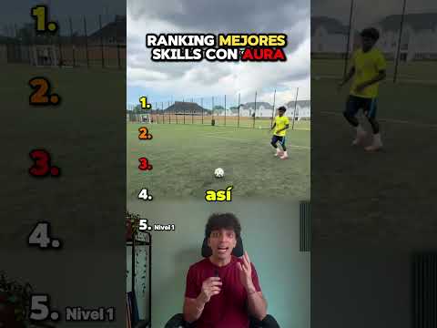 INOLVIDABLES SKILLS CON AURA EN EL FÚTBOL #futbol