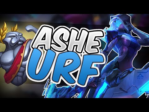 URF 2017 ALL RANDOM - ULTRA RAPID FIRE ALL RANDOM - PROJECT ASHE ADC - League of Legends