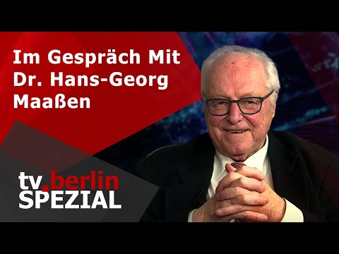 tv.berlin Spezial - Dr. Peter Brinkmann im Gespräch mit Dr. Hans-Georg Maaßen