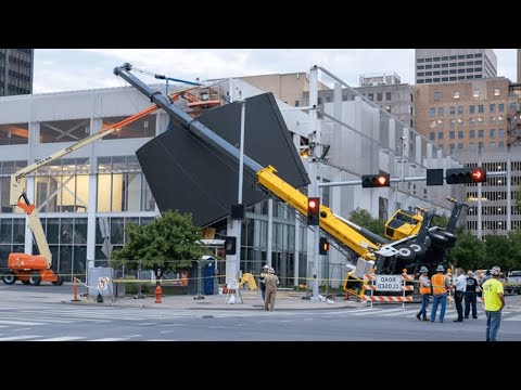 Dangerous Operation Excavator, Cranes & Truck Fails Compilation | Biggest Cranes Collapse 2024