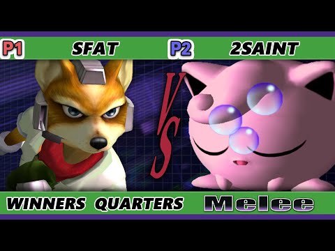 S@X 386 Online Winners Quarters - SFAT (Fox) Vs. 2Saint (Jigglypuff) Smash Melee - SSBM