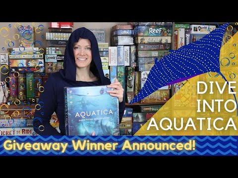 AQUATICA Review and Giveaway Winner Announcement | Dive into This Engine Builder with Kim!