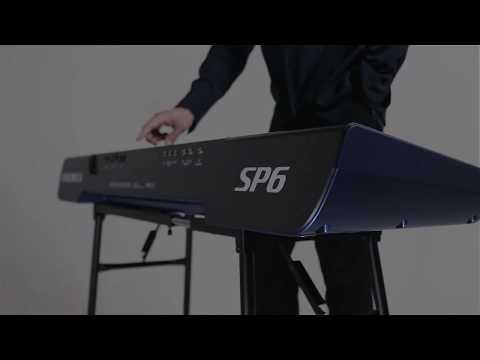 Kurzweil SP6-7 76-Key Stage Piano with LENA Processor, FlashPlay Technology and KSR