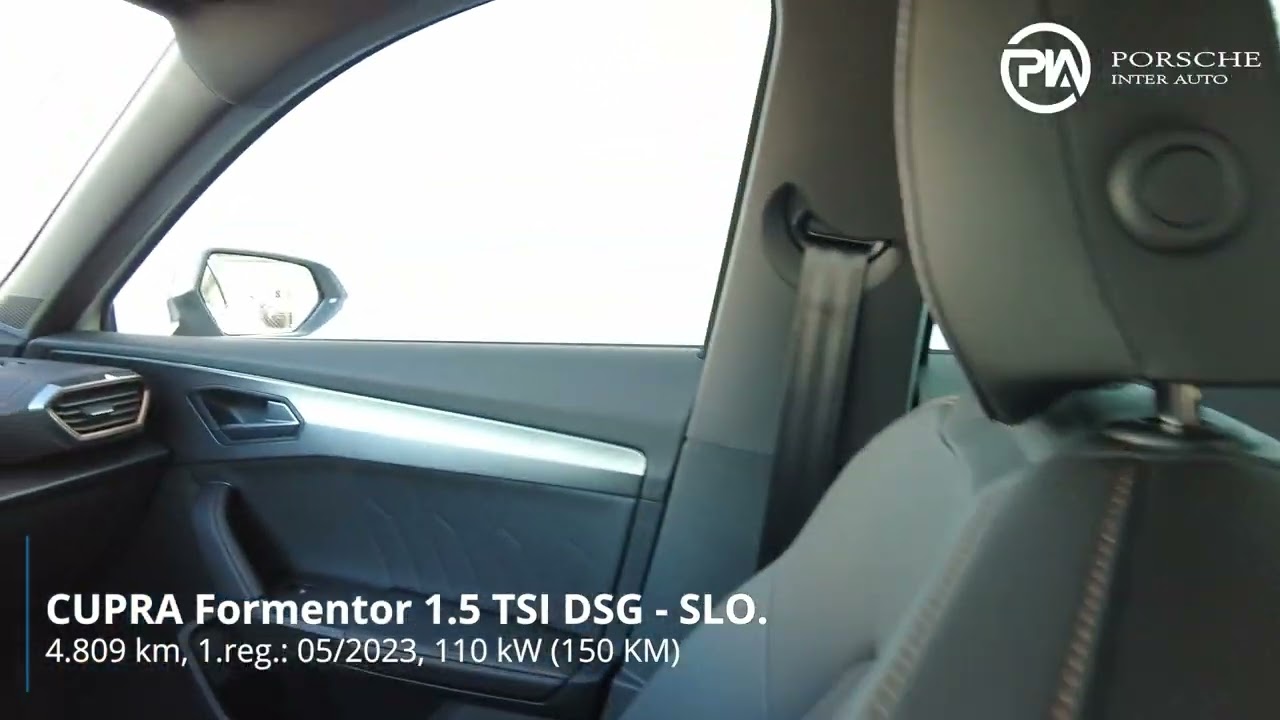 Cupra Formentor 1.5 TSI DSG - SLOVENSKO VOZILO