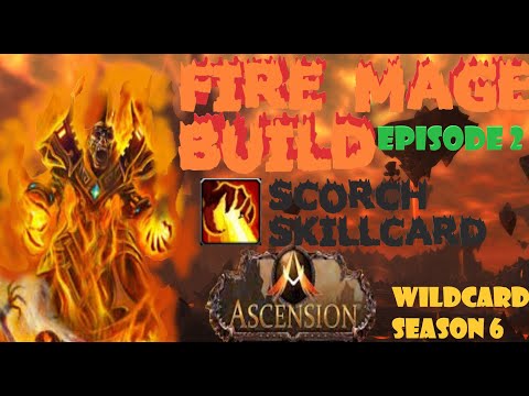 PVP is Heating up! These rolls are not! Fire mage build EPISODE 2 Ascension Wildcard season 6