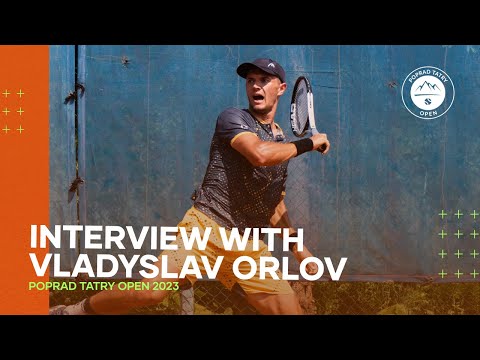 Vladyslav ORLOV post-match interview POPRAD TATRY OPEN 2023