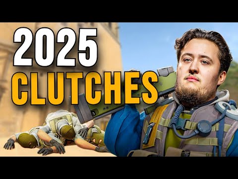 CS2 BEST PRO CLUTCHES 2025🤯 (Highlights)