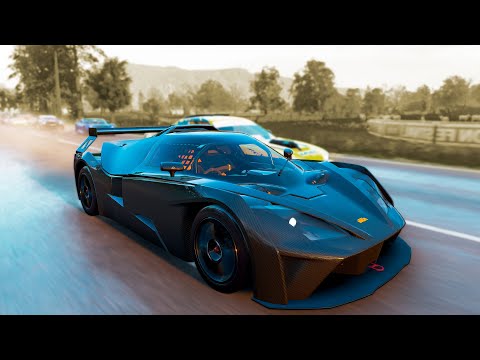 LAUNDRY CART AT LAUNDRY RACE - FORCE HORIZON 4 [4K 60FPS]