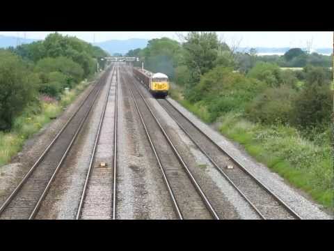 Class 56 DCR 56311 through Coedkernew on the 6v56 Grimsby to Cardiff Tidal