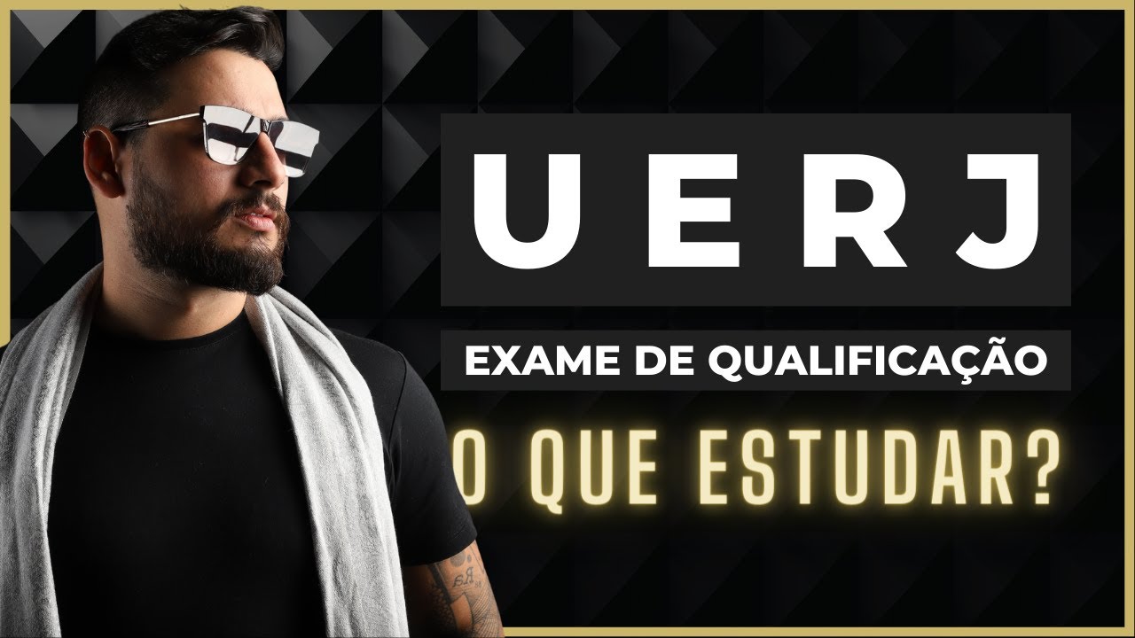 [UERJ: EXAME DE QUALIFICAÇÃO]: O QUE ESTUDAR ATÉ JUNHO?