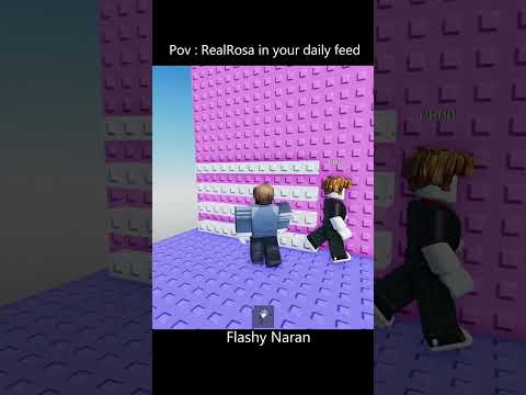 slap tower real rosa jump technique  #roblox #realrosa #robloxjumpscare #slaptower