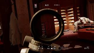 【R6S】シージ歴11日目のソロテロハントクラシック（カフェ・ドストエフスキー）【リアル】
