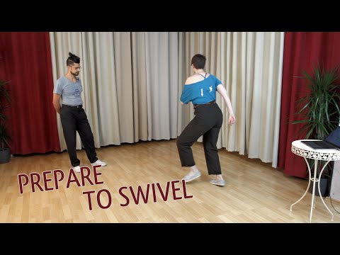 Followers Swivel preparation in Lindy Hop