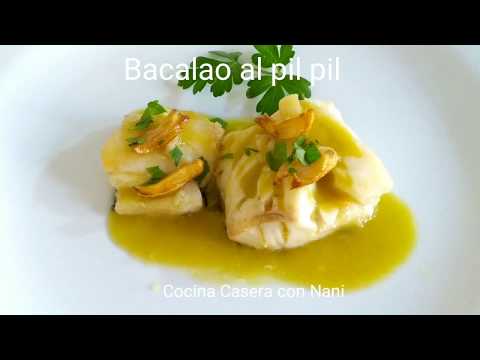 BACALAO al Pil Pil. Receta tradicional de un plato exquisito 🍽. Solo 4 ingredientes.