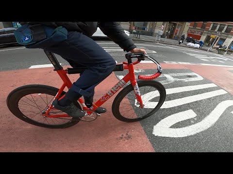 ANOTHER DAY ON MY CINELLI VIGORELLI TRACK BIKE