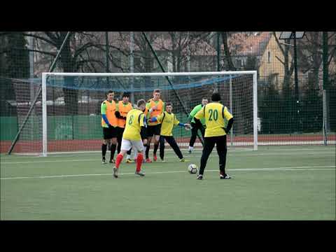 (23.02.2019) Sparing: Kuźnia Jawor - MKS Szczawno-Zdrój 4:1 - gol na 2:1 Sylwestra Dworakowskiego