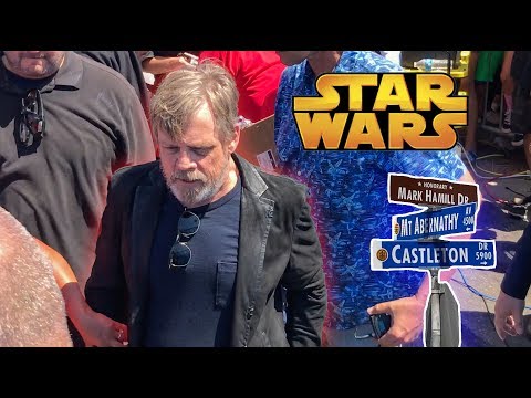 STAR WARS Fan Goes CRAZY meeting LUKE SKYWALKER!...
